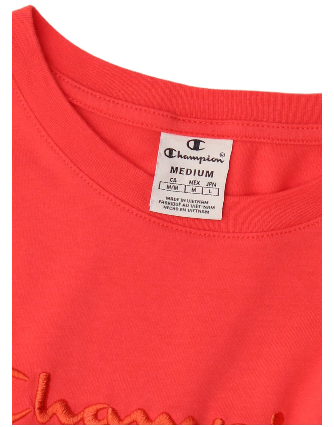 Tricou grafic CHAMPION pentru femei Top UK 14 Medium Red