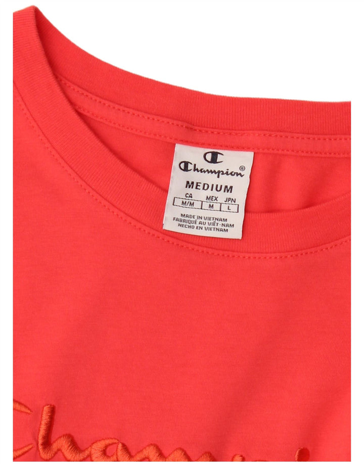 Tricou grafic CHAMPION pentru femei Top UK 14 Medium Red