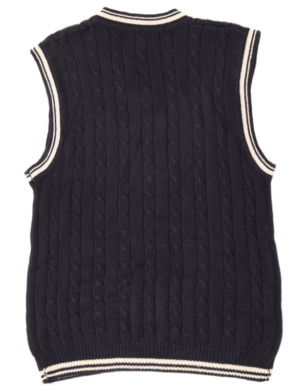 L.O.G.G Vestă pentru bărbați Tank Top Medium Bleumarin Ramie