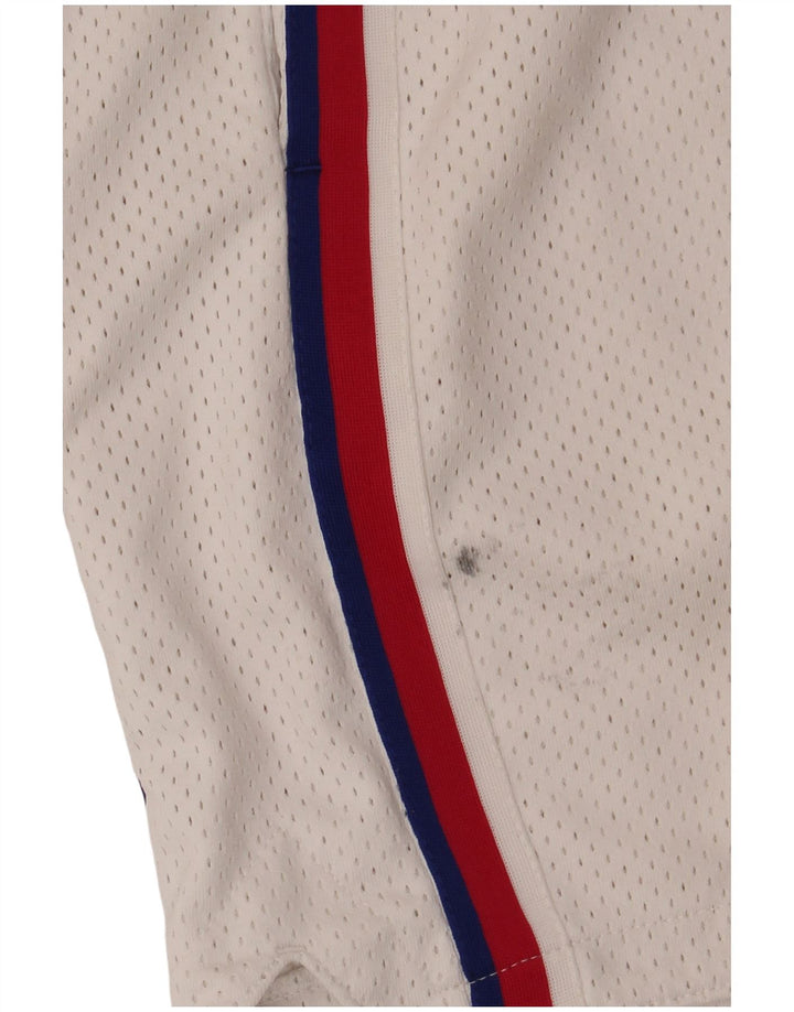 Pantaloni scurți sport grafic Jordan pentru bărbați, mediu alb, poliester color bloc