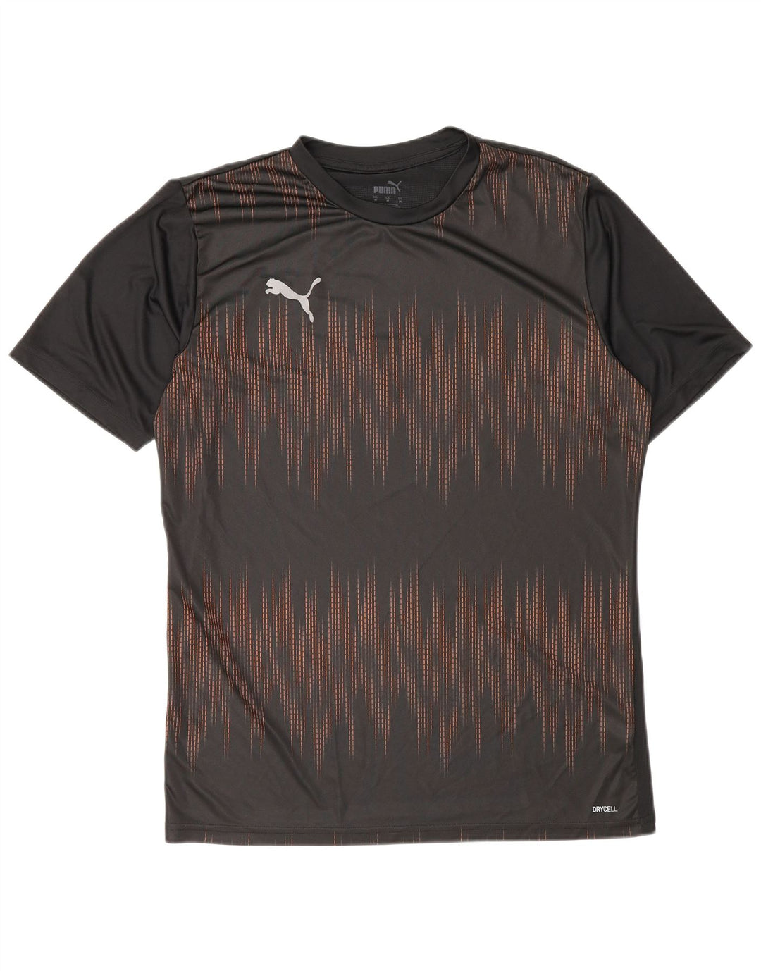 Tricou pentru bărbați Puma Top Mediu Negru Poliester Geometric
