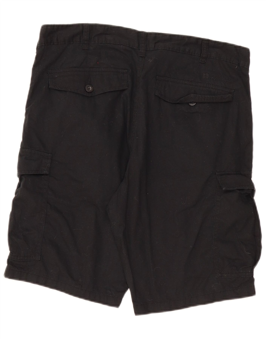 Pantaloni scurți cargo pentru bărbați Mountain Warehouse W34, bumbac negru mare