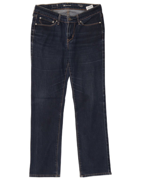 Blugi drepti Levi's Demi Curve Modern Rise W28 L28 Bleumarin