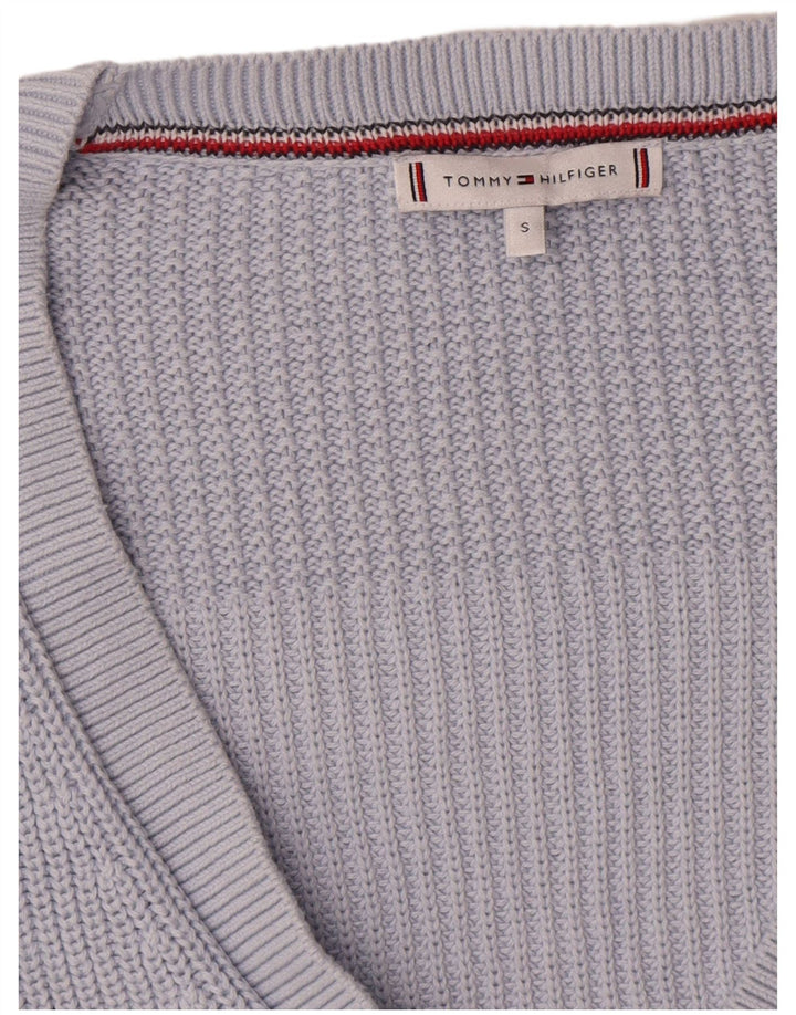 Pulover cardigan supradimensionat pentru femei Tommy Hilfiger UK 10 Small Blue