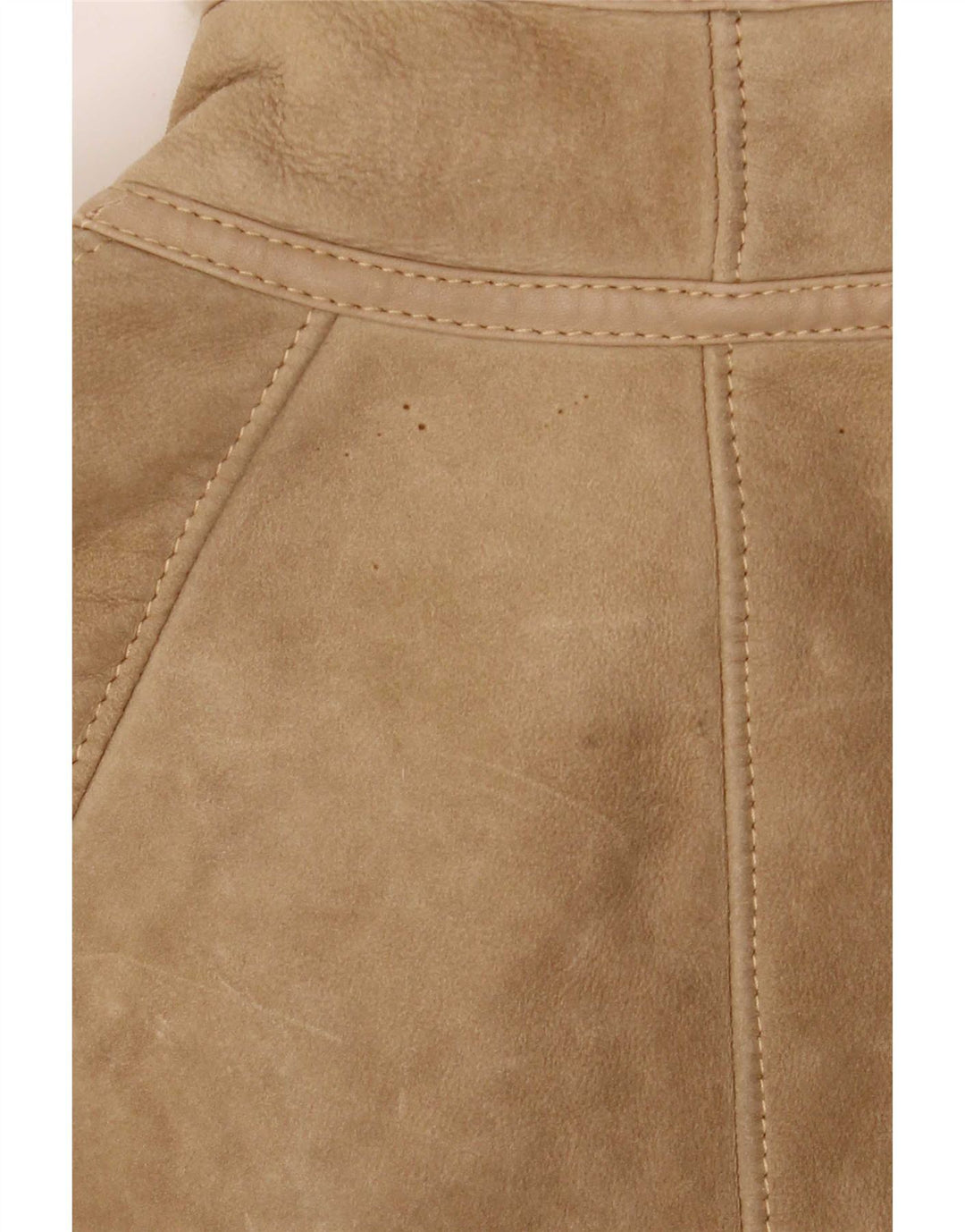 Palton din shearling pentru femei Cristiano Di Thiene IT 44 Bej Mediu