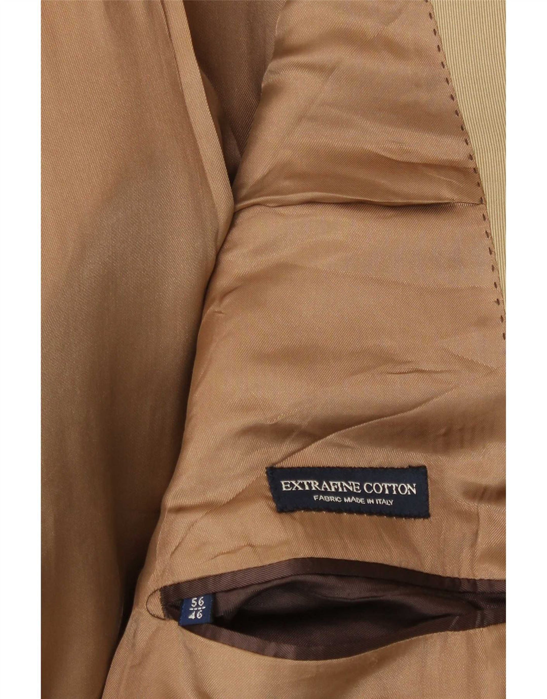 Massimo Dutti Jachetă pentru bărbați cu 3 nasturi EU 56 XL Bej