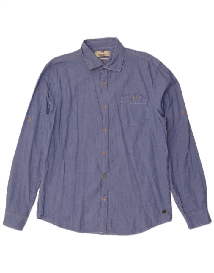 Cămașă pentru bărbați Scotch & Soda XL Bumbac albastru