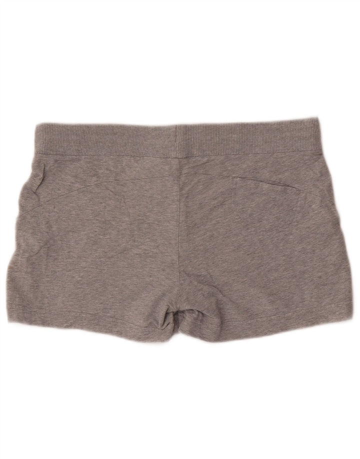 Pantaloni scurți sport Nike pentru femei Marea Britanie 12/14, bumbac gri mediu