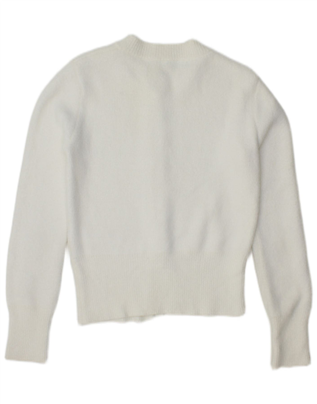 Pulover cardigan pentru femei Zara UK 10 Small White