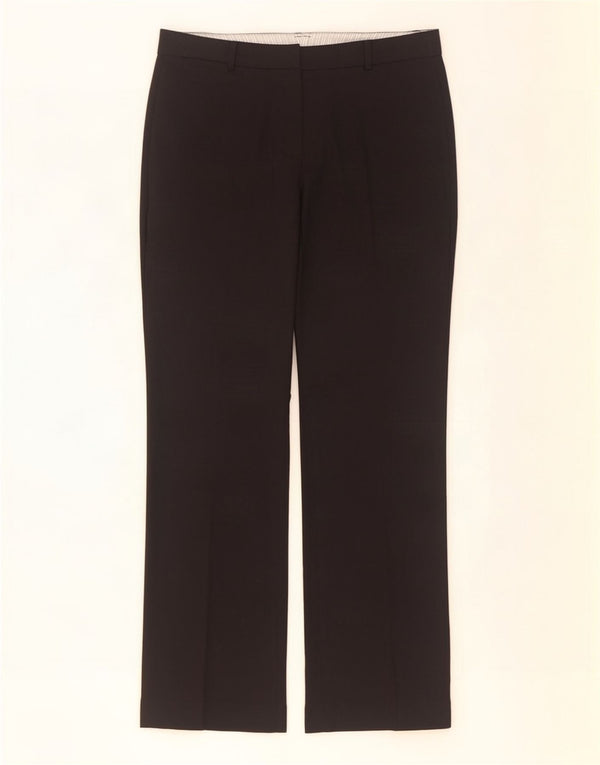 Pantaloni de costum pentru femei Marks & Spencer Bootcut UK 10 Small W31 L30 Negru