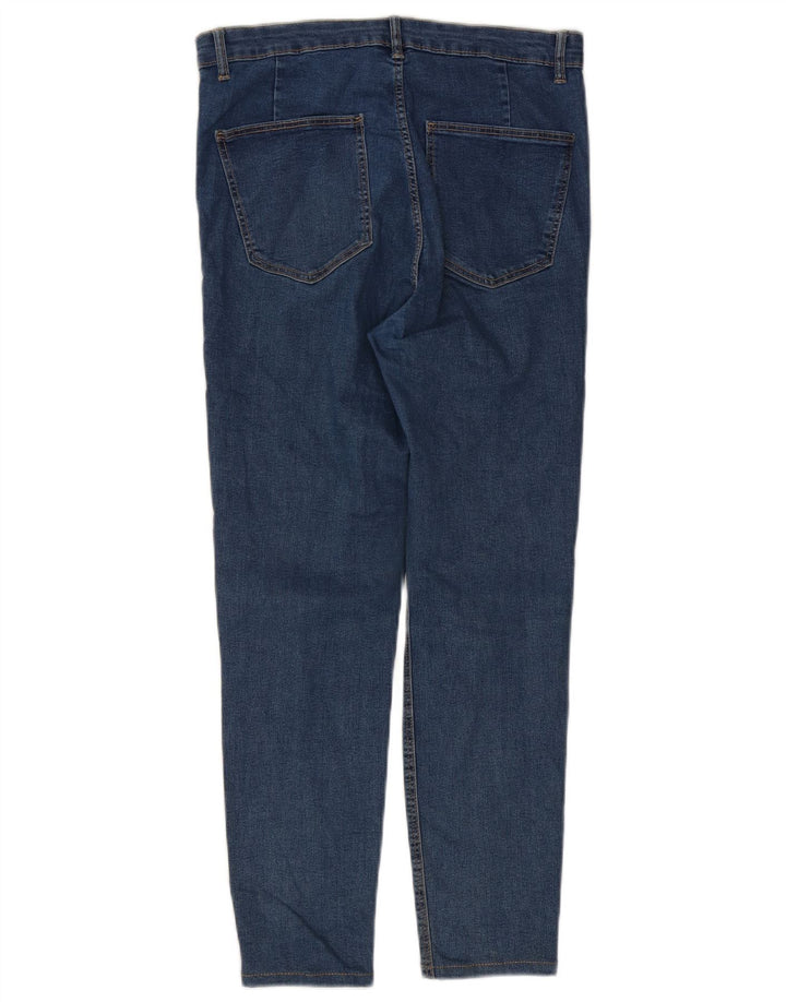 Blugi slim pentru femei Zara EU 44 XL W34 L25 Albastru