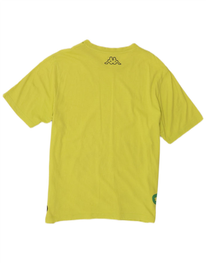 Tricou grafic pentru bărbați Kappa Top XL Galben