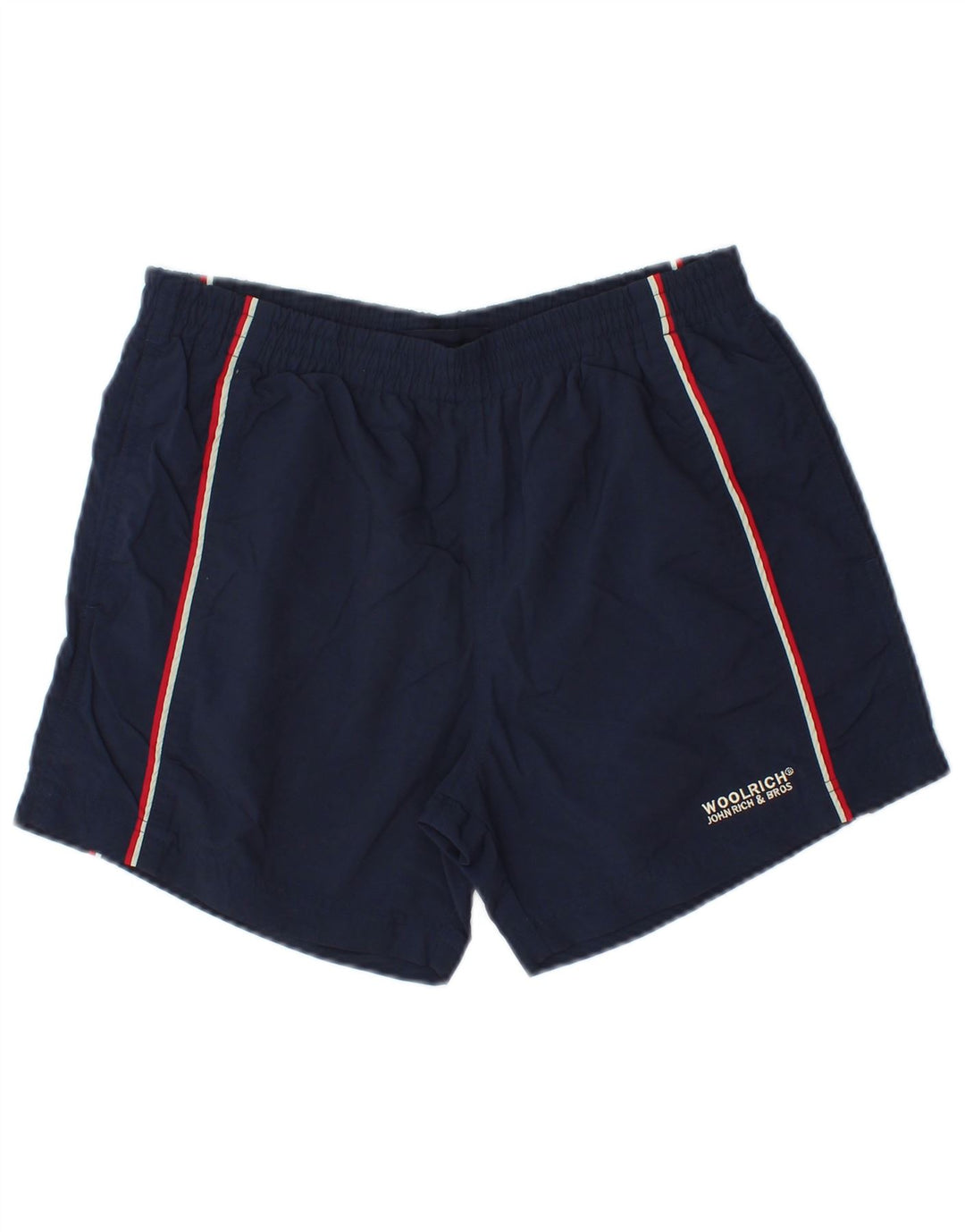 Pantaloni scurți de înot Woolrich pentru băieți 11-12 ani, nailon bleumarin