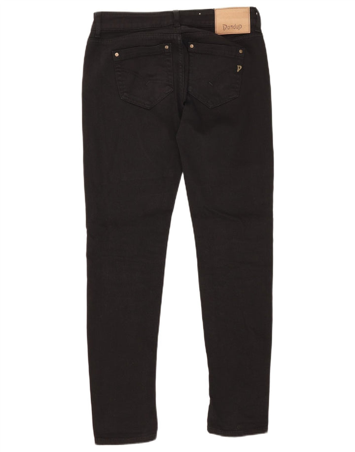 DONDUP Blugi subțiri pentru femei W28 L30 bumbac negru