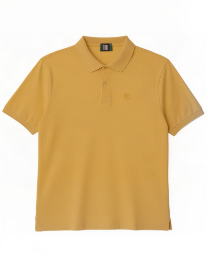Tricou polo Sergio Tacchini pentru bărbați, galben mare