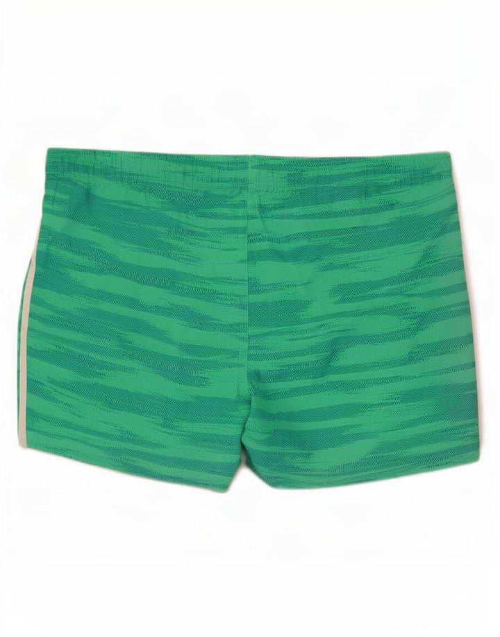 Pantaloni scurți de înot Adidas pentru bărbați, mari, verde, camuflaj, poliester