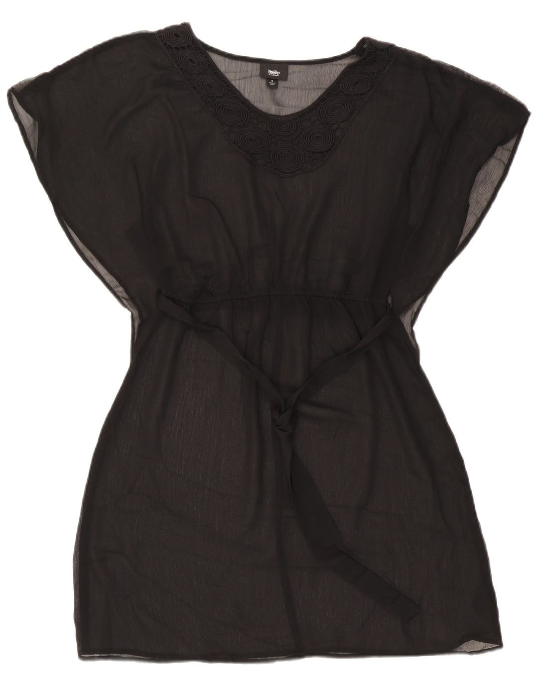 Rochie de plajă pentru femei Mossimo UK 10 Poliester negru mic