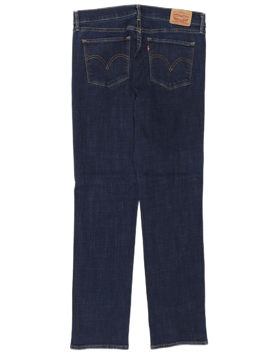 Blugi drepti pentru femei LEVI'S Classic Fit US 10 Large W30 L30 Bleumarin