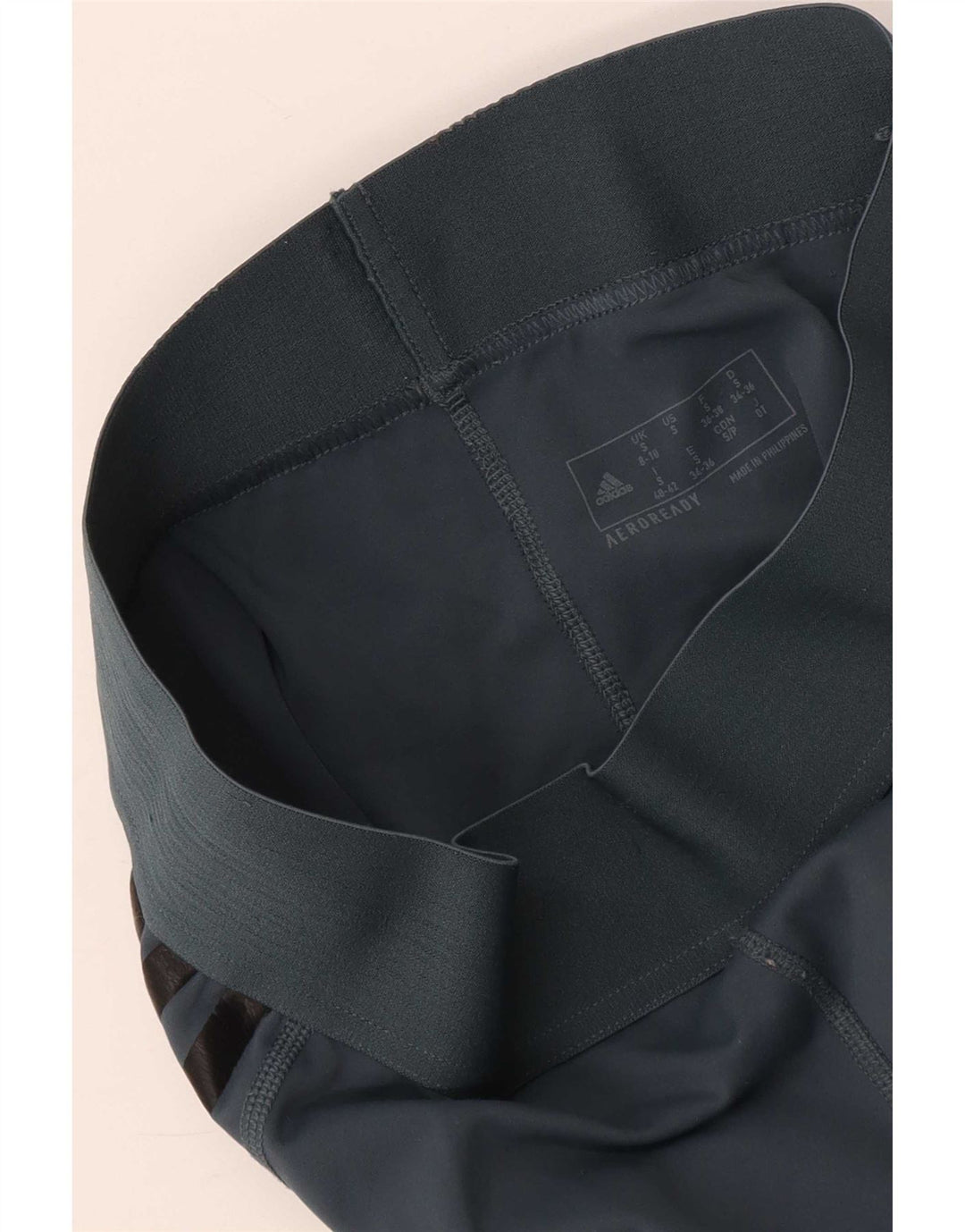 Adidas Womens Aeroready Leggings UK 8/10 Small Grey
