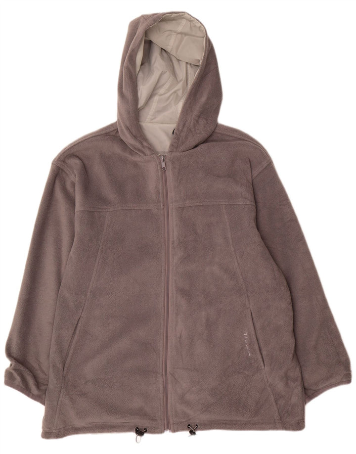 Jachetă fleece reversibilă cu glugă pentru bărbați Champion UK 44 2XL poliester gri