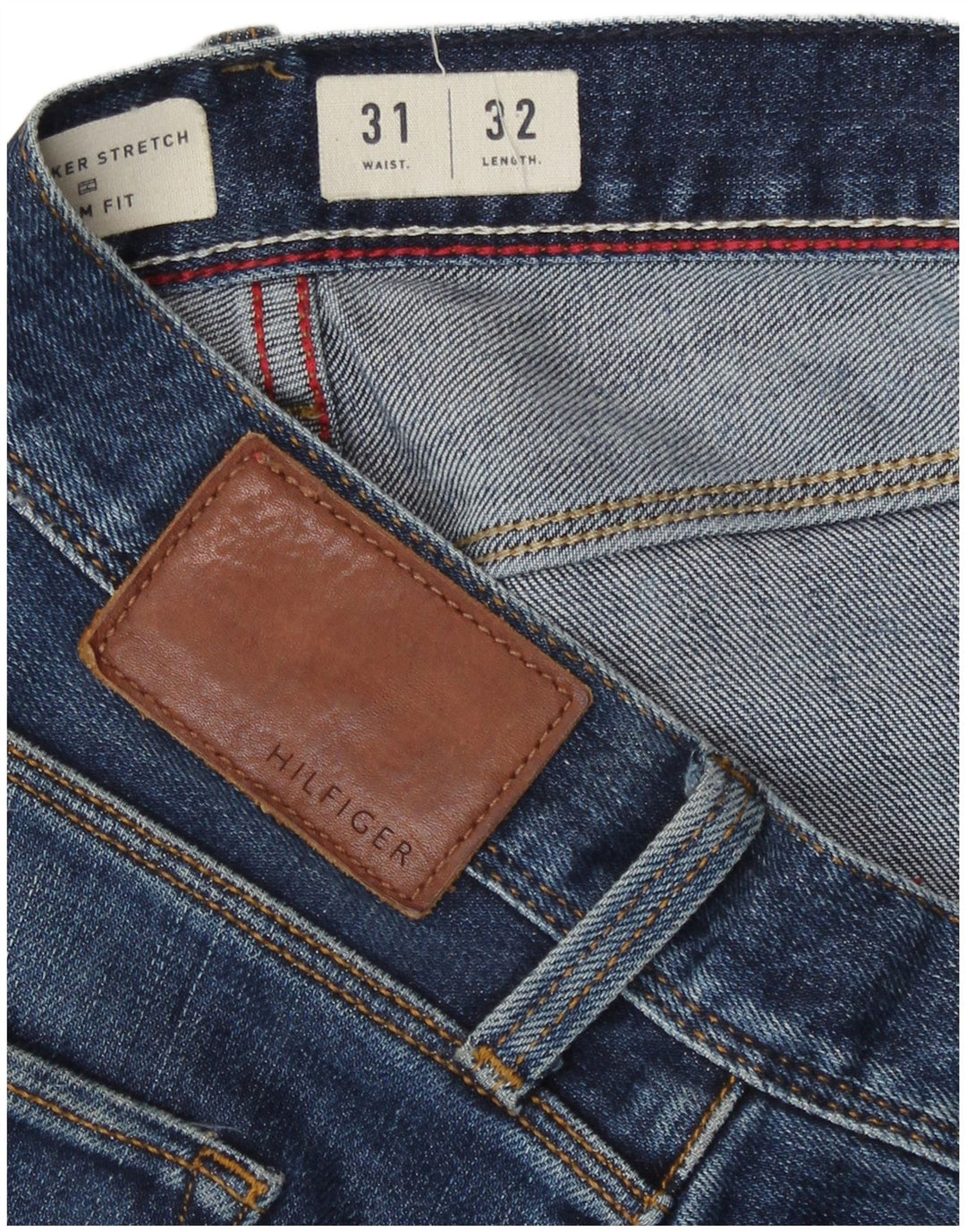 Blugi pentru bărbați Tommy Hilfiger Bleecker Slim W31 L32 Bumbac albastru