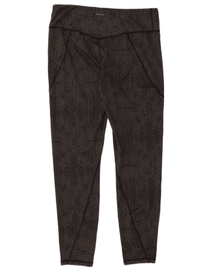 Leggings Patagonia Femei UK 14 Large Gri Geometric Poliester