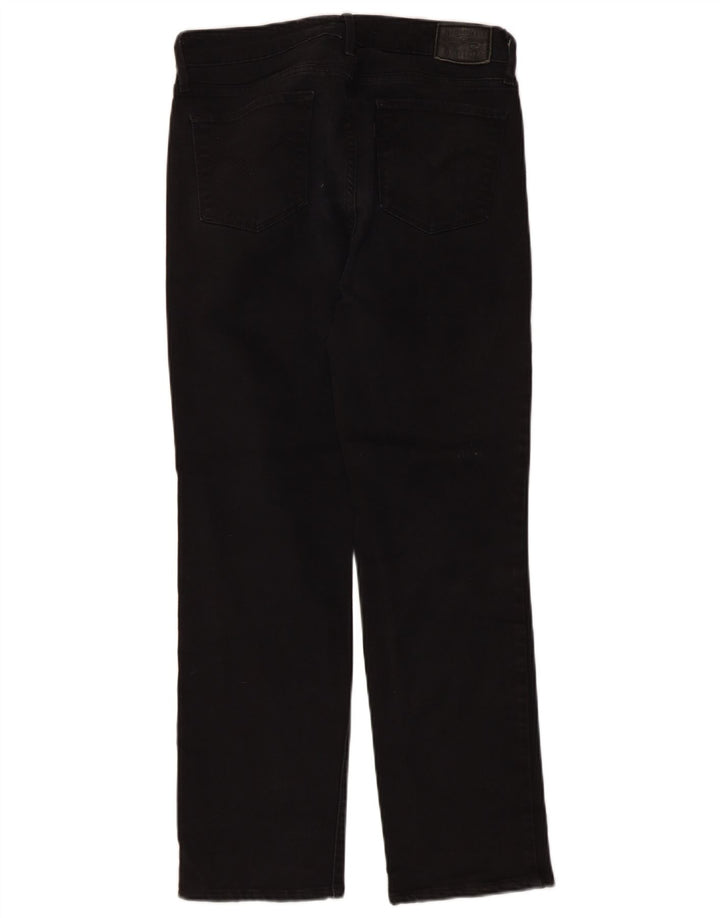 Blugi drepti 714 pentru femei Levi's W29 L30 bumbac negru