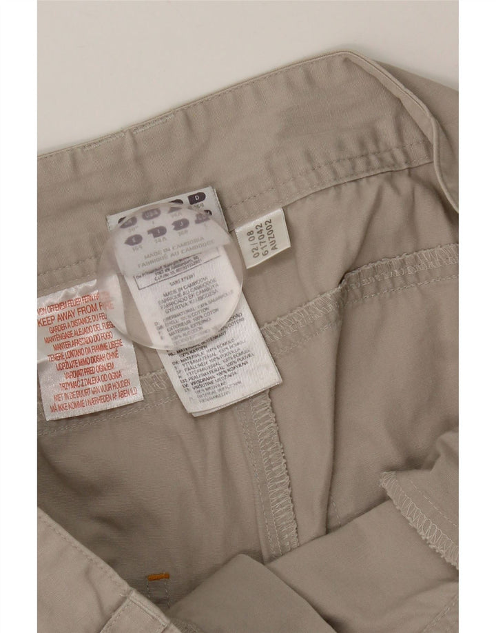Pantaloni scurți cargo pentru băieți ADIDAS 13-14 ani W30 bumbac gri