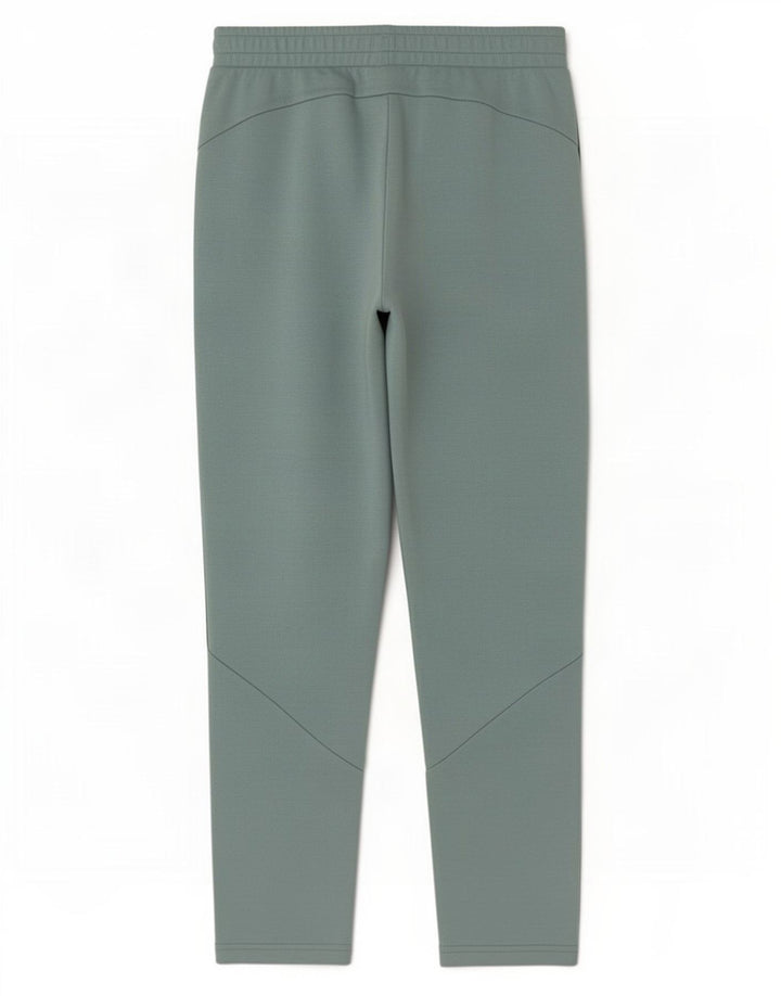 Pantaloni de trening Puma pentru bărbați, bumbac color bloc verde mediu