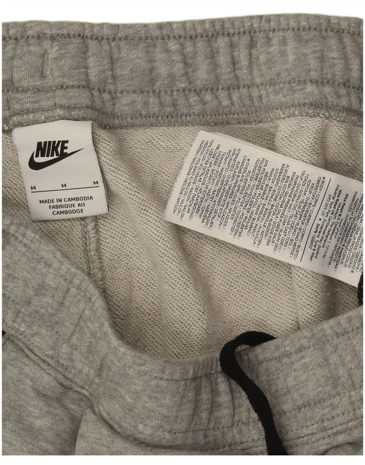 Pantaloni scurți sport Nike pentru bărbați, gri mediu, bumbac color bloc