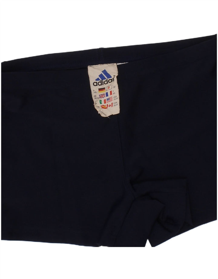 Pantaloni scurți de înot Adidas pentru băieți 7-8 ani poliester bleumarin
