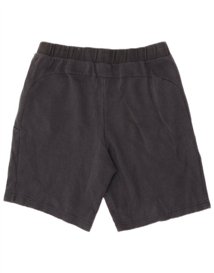 Pantaloni scurți sport Puma pentru bărbați, bumbac mediu negru