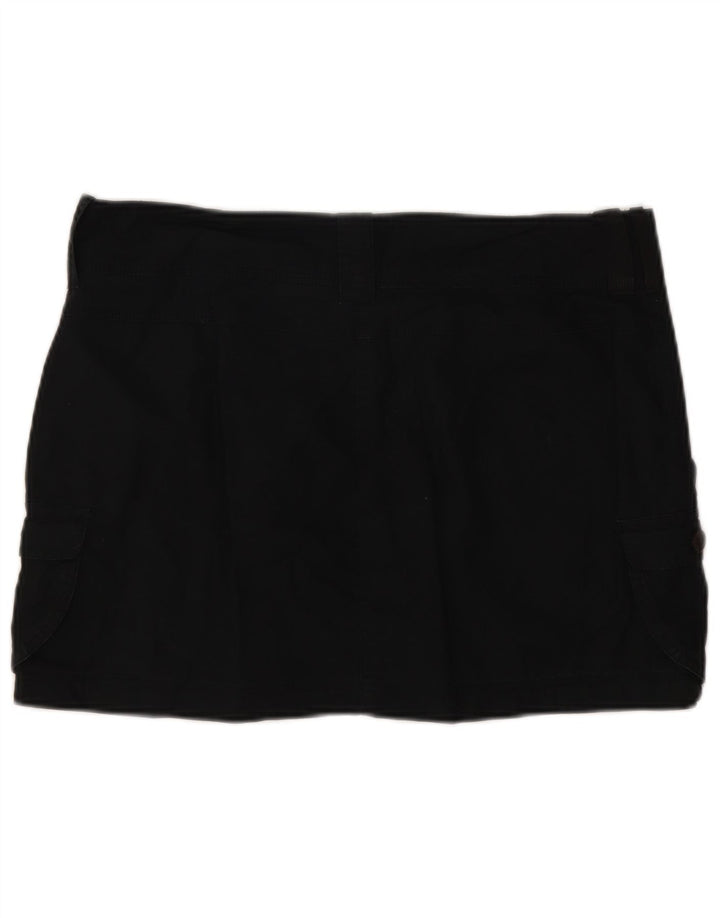 Fusta mini cargo Nike pentru femei UK 14 mare W34 bumbac negru