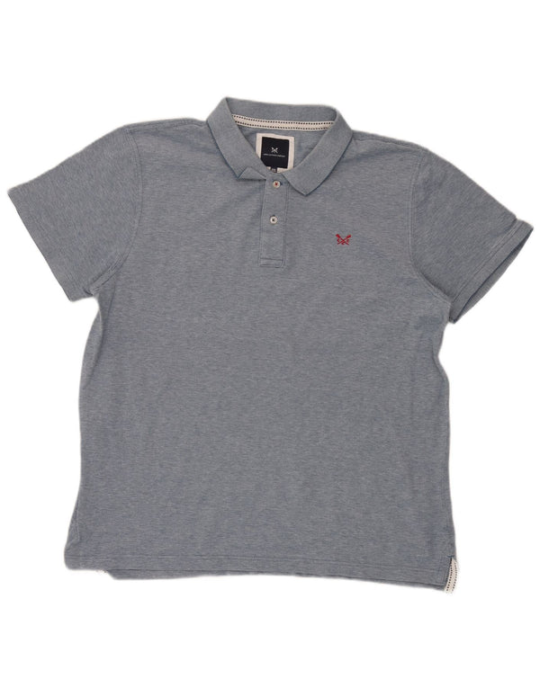 Crew Clothing Tricou polo pentru bărbați 3XL Bumbac albastru