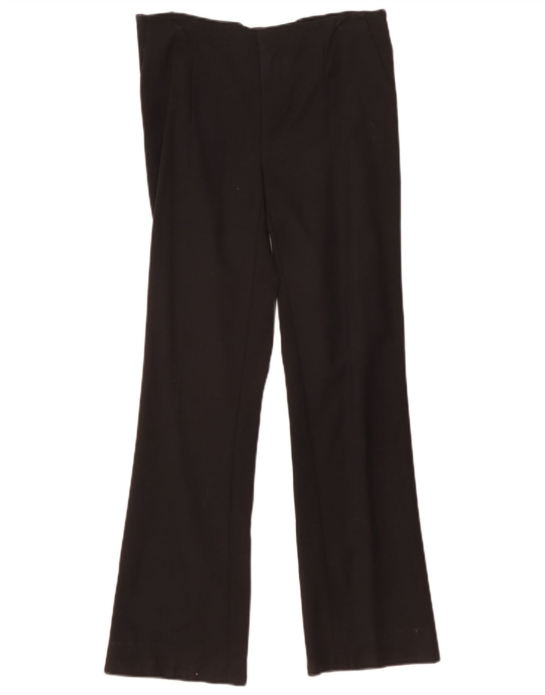 Pantaloni casual pentru femei Bootcut Zara Mediu L30 L30 Bumbac negru