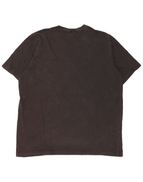 Tricou grafic pentru bărbați Adidas Top XL bumbac negru