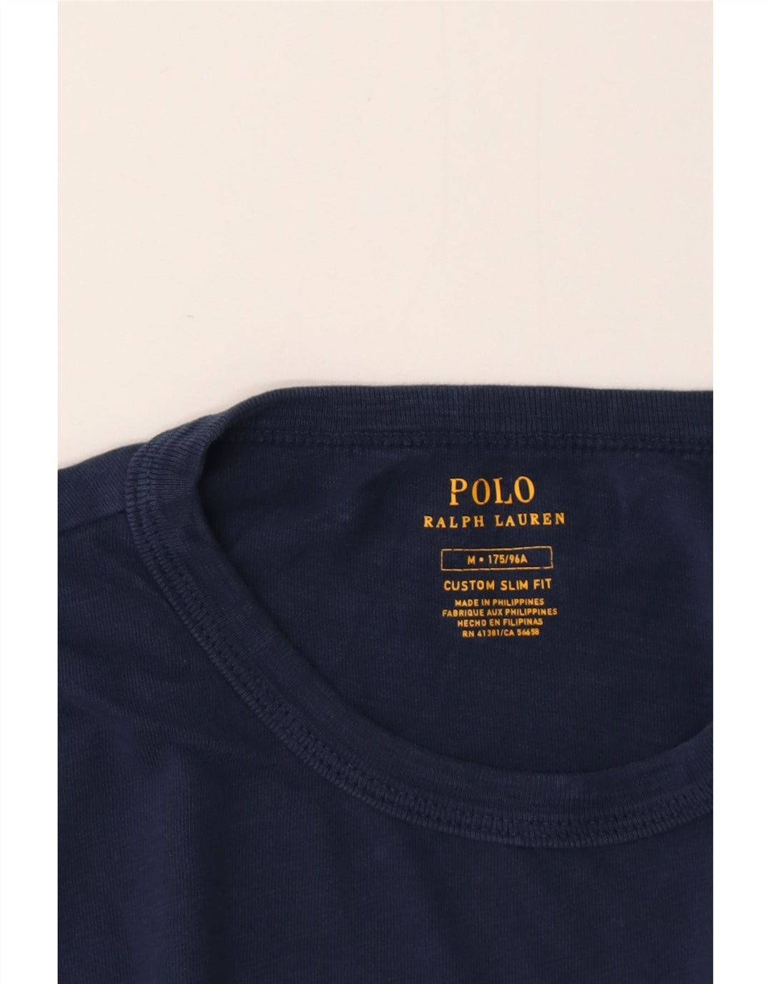 Tricou grafic personalizat Polo Ralph Lauren pentru bărbați Top Mediu Bleumarin
