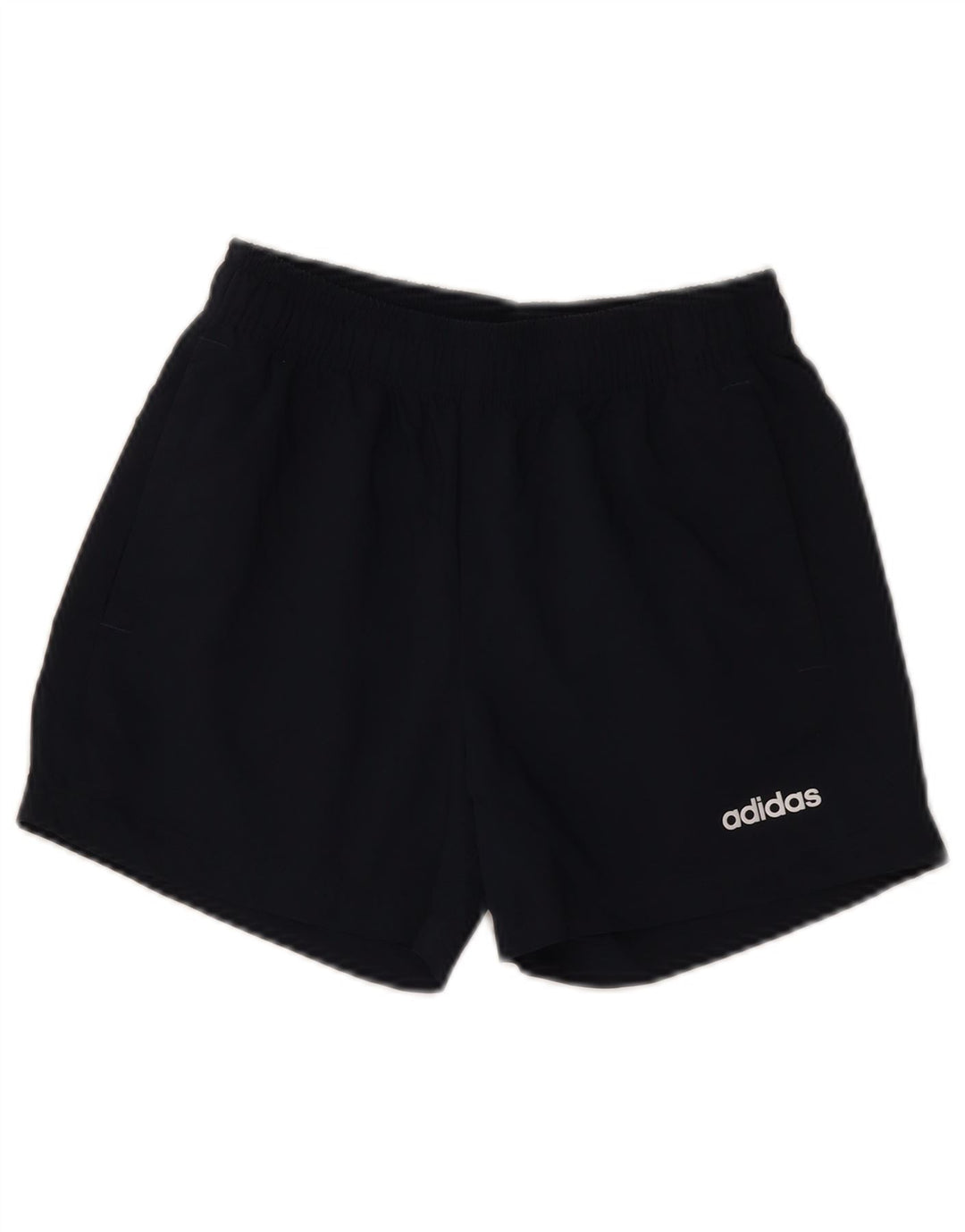 Pantaloni scurți sport pentru băieți Adidas 11-12 ani poliester bleumarin