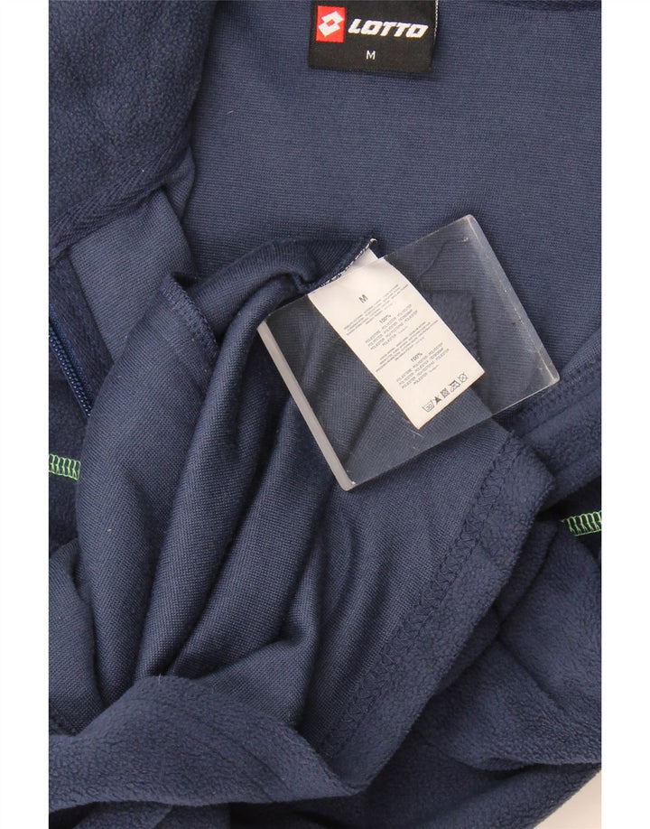 Pulover pentru femei Lotto din fleece UK 14 Medium Bleumarin Poliester