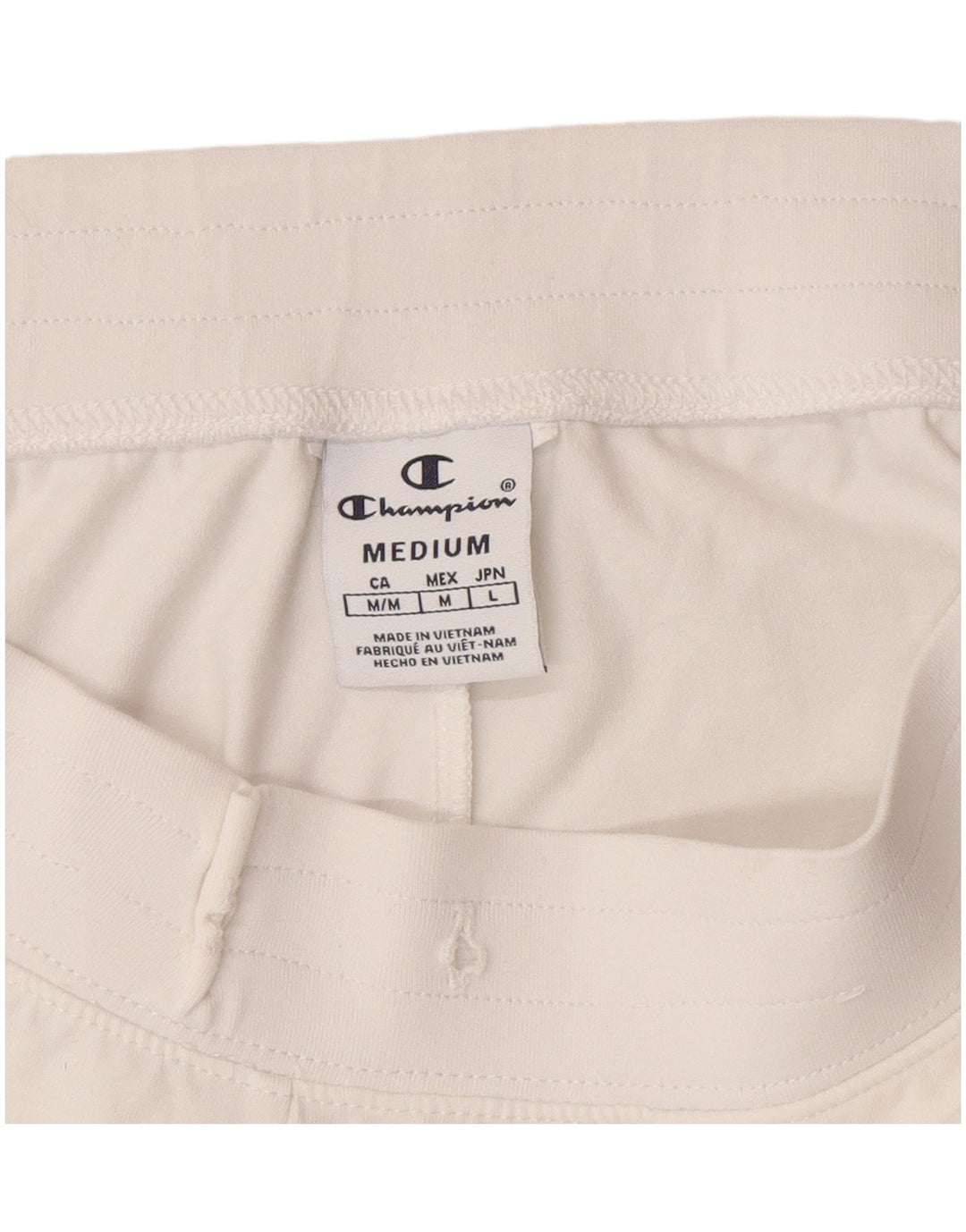 Pantaloni scurți sport grafic Champion pentru femei UK 12 Medium White