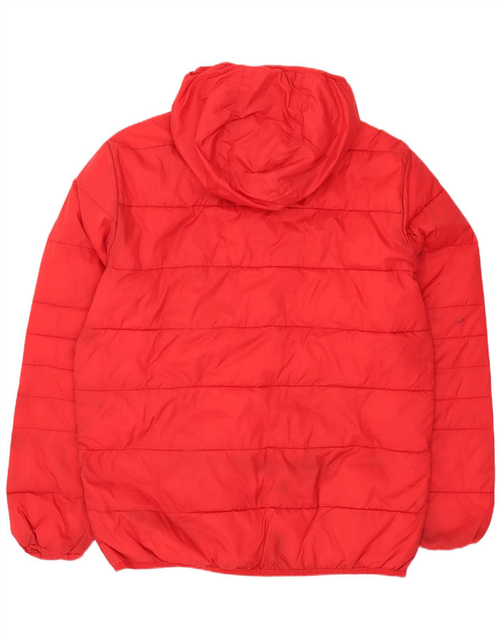 JACK & JONES Jachetă căptușită cu glugă pentru bărbați UK 40 Large Red