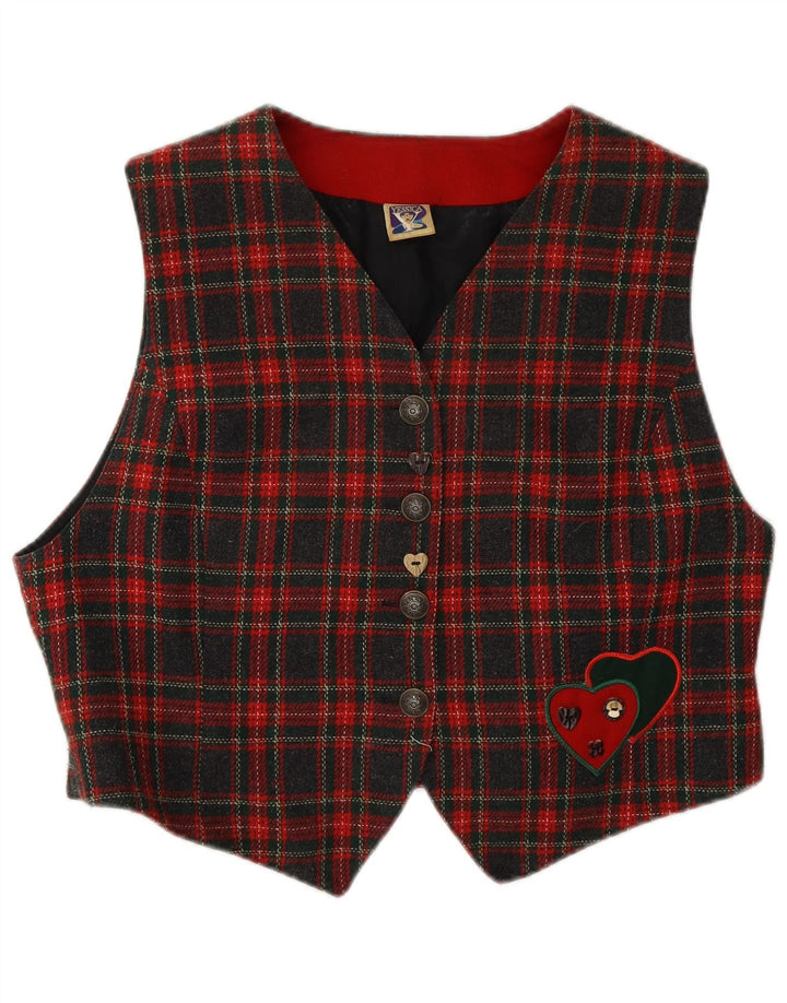 Vestă C&A pentru femei UK 16, mare, roșu, din poliester