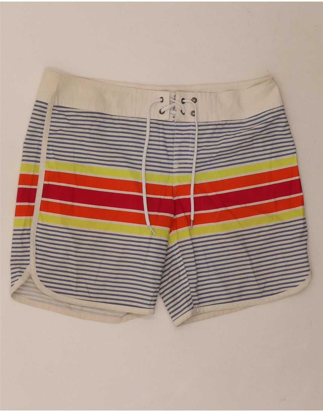 Pantaloni scurți de înot Roxy pentru bărbați, cu dungi mici, multicolore