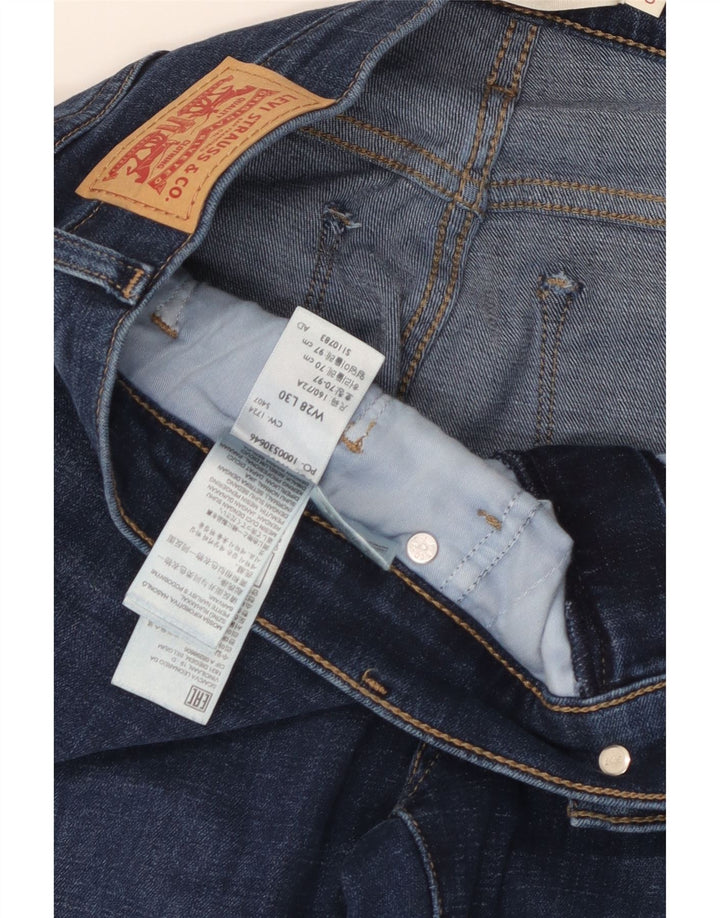 Blugi drepți modelați 314 Levi's pentru femei L28 L27 Bumbac albastru