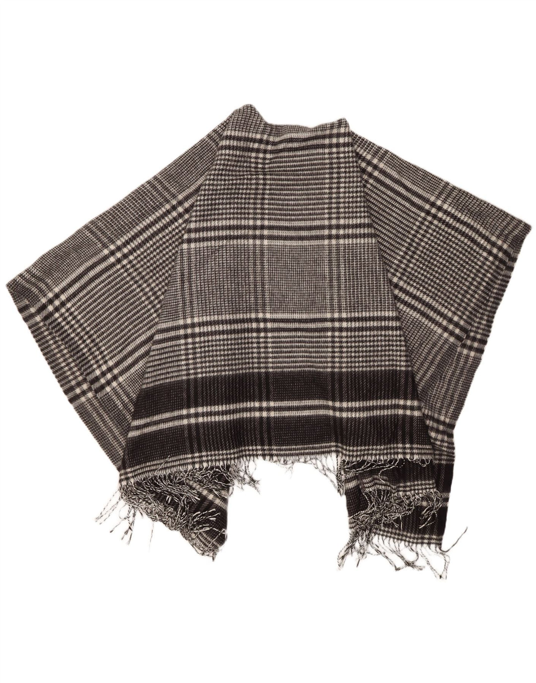 Pulover pentru femei Marks & Spencer Cape Cardigan Mărime Unică Negru Houndstooth