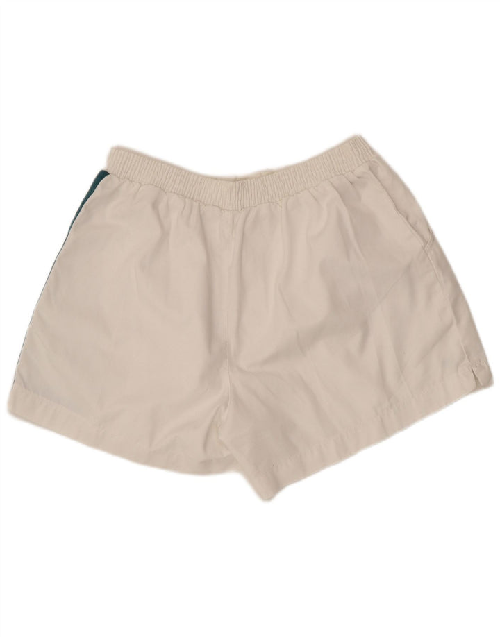 Pantaloni scurți chino pentru bărbați Adidas W38 XL, alb, poliester color bloc