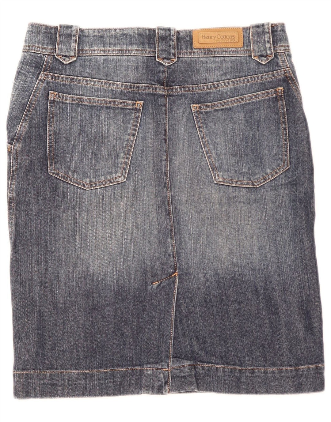 Fusta de blugi pentru femei Henry Cottons IT 42 Medium W30 Bumbac albastru