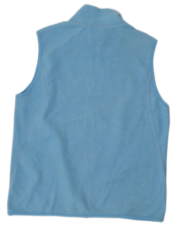 Gilet pentru femei Fleece Nike UK 14, mare, albastru, poliester