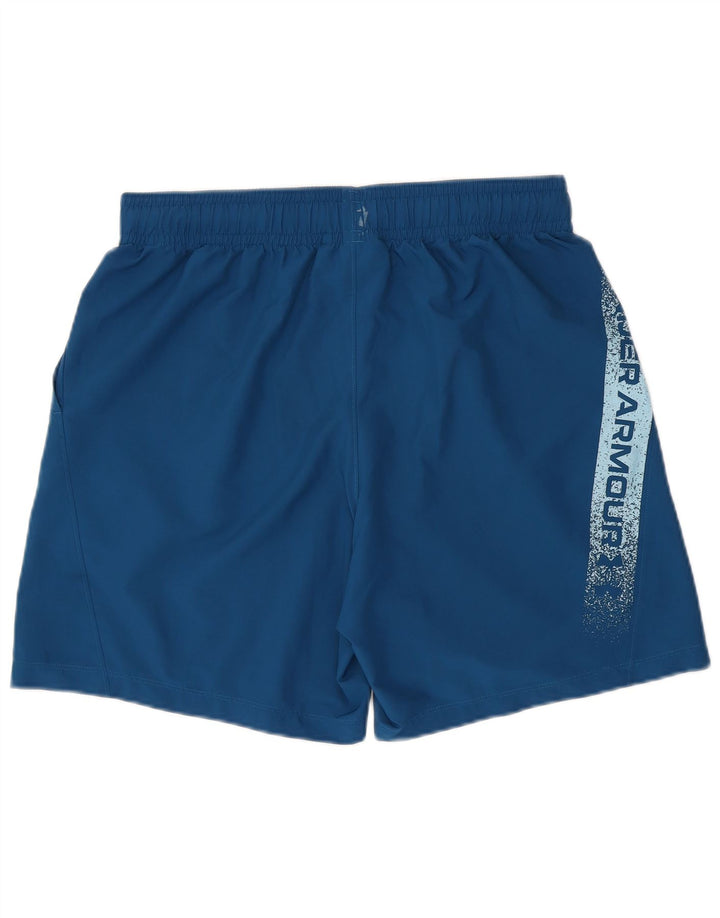 Pantaloni scurți sport grafic pentru bărbați UNDER ARMOUR, mari, albastru