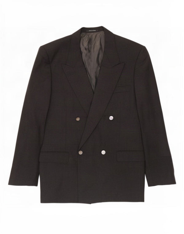 Jachetă blazer Yves Saint Laurent pentru bărbați IT 52 XL Lână gri